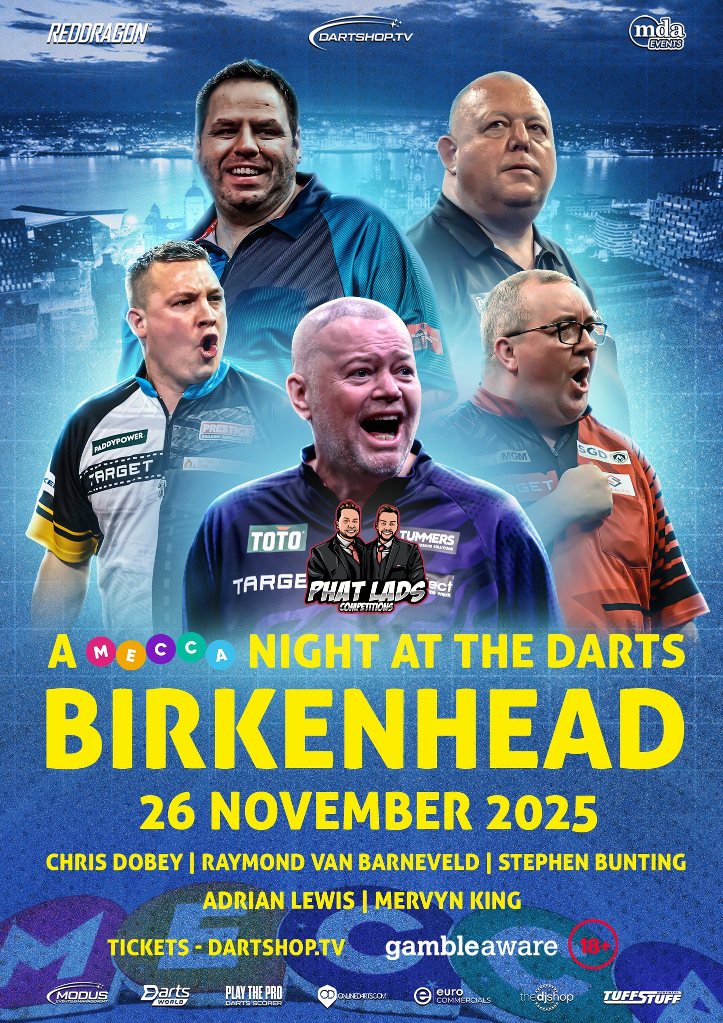A Mecca Night at the Darts Birkenhead - 26th November 2025