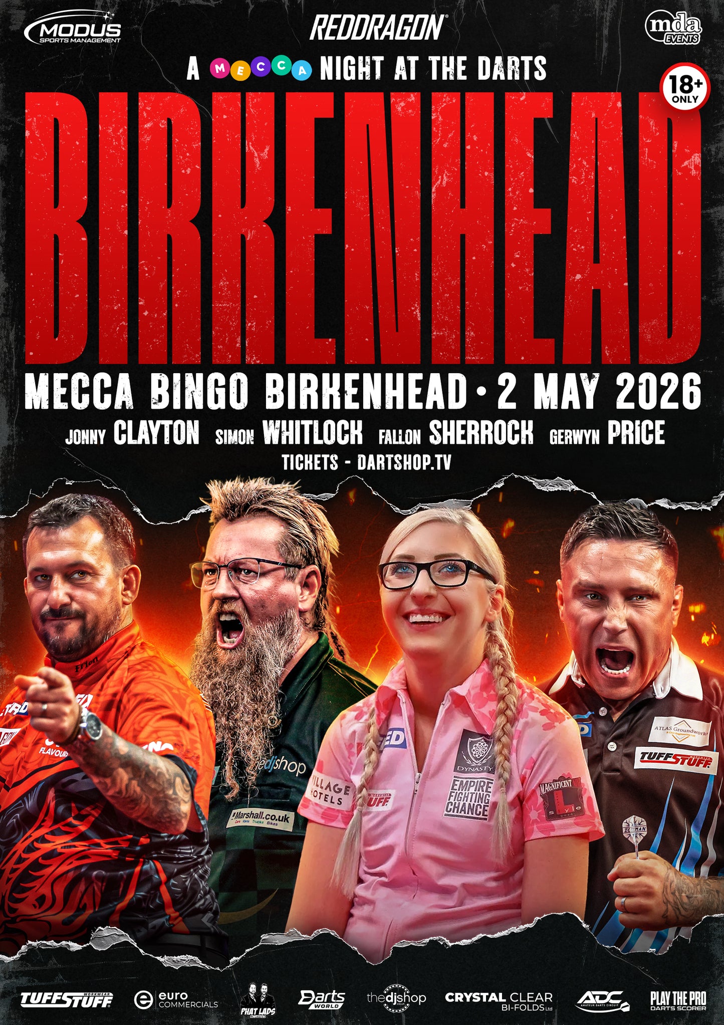 A Mecca Night at the Darts Birkenhead - 2nd May 2026