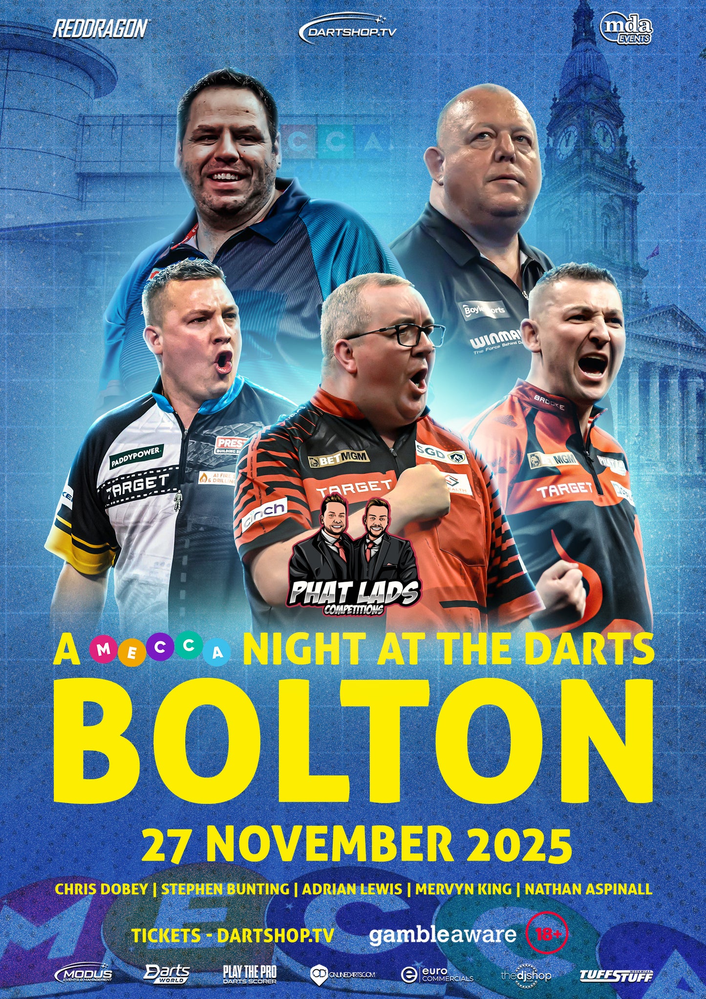 A Mecca Night at the Darts Bolton - 27th November 2025