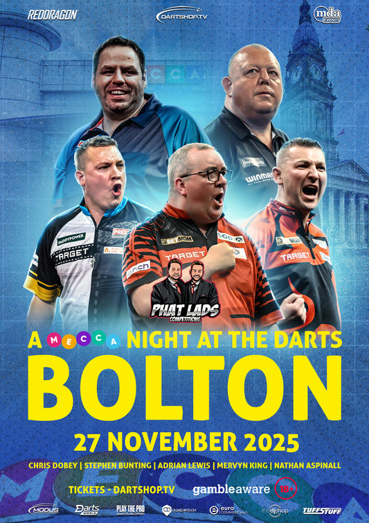 A Mecca Night at the Darts Bolton - 27th November 2025
