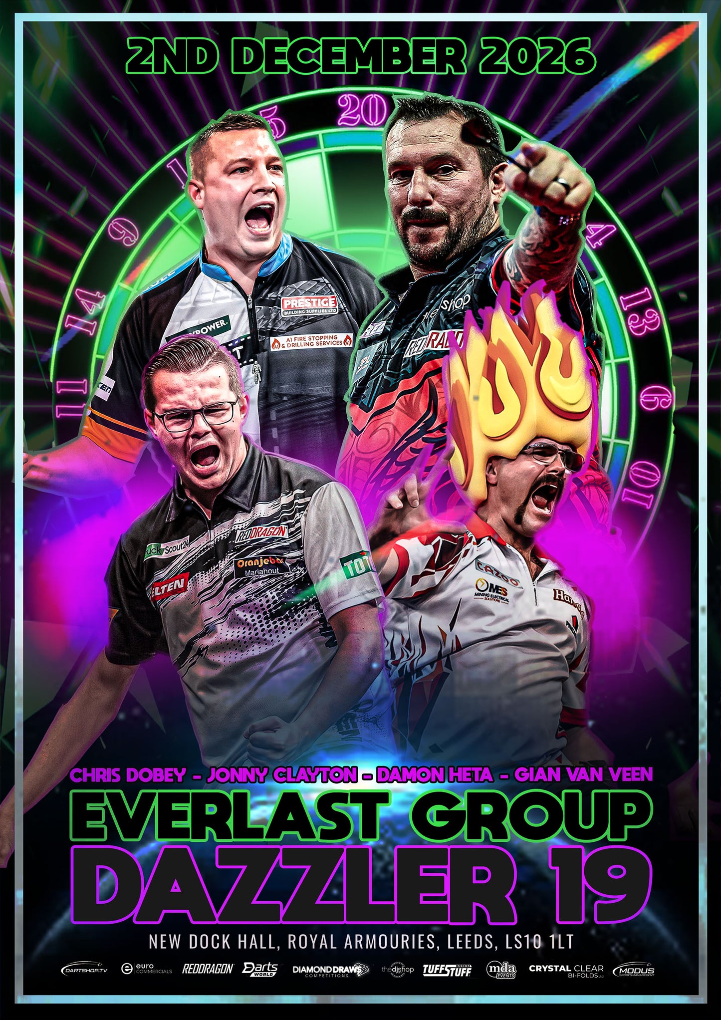 Everlast Scaffolding Dazzler 19 -2nd December 2026