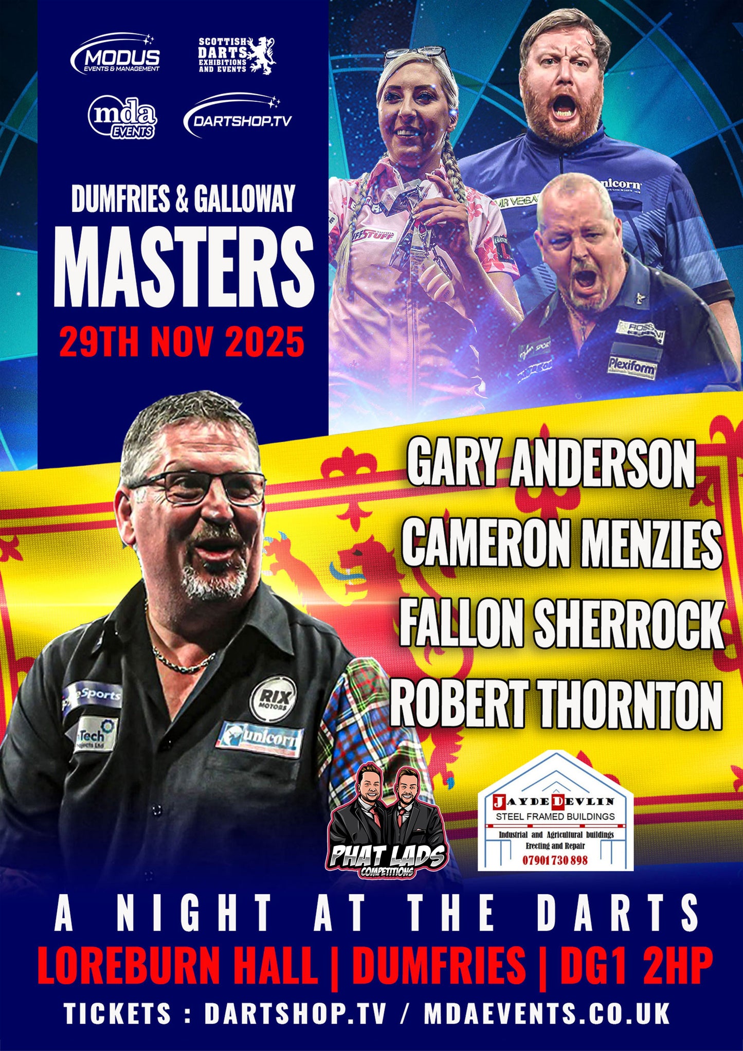 Dumfries & Galloway Masters - 29th November 2025