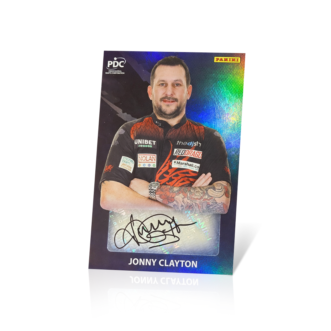 Jonny Clayton Autographed Trading Card