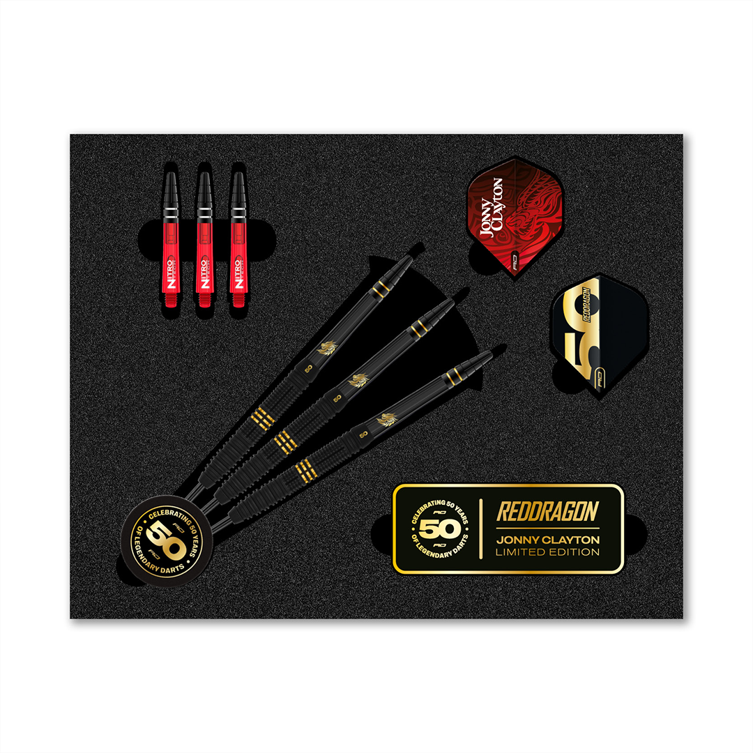 Jonny Clayton Signed 50 Year Edition Darts