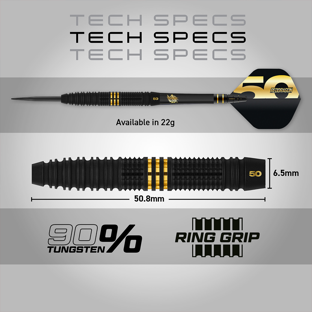 Jonny Clayton Signed 50 Year Edition Darts