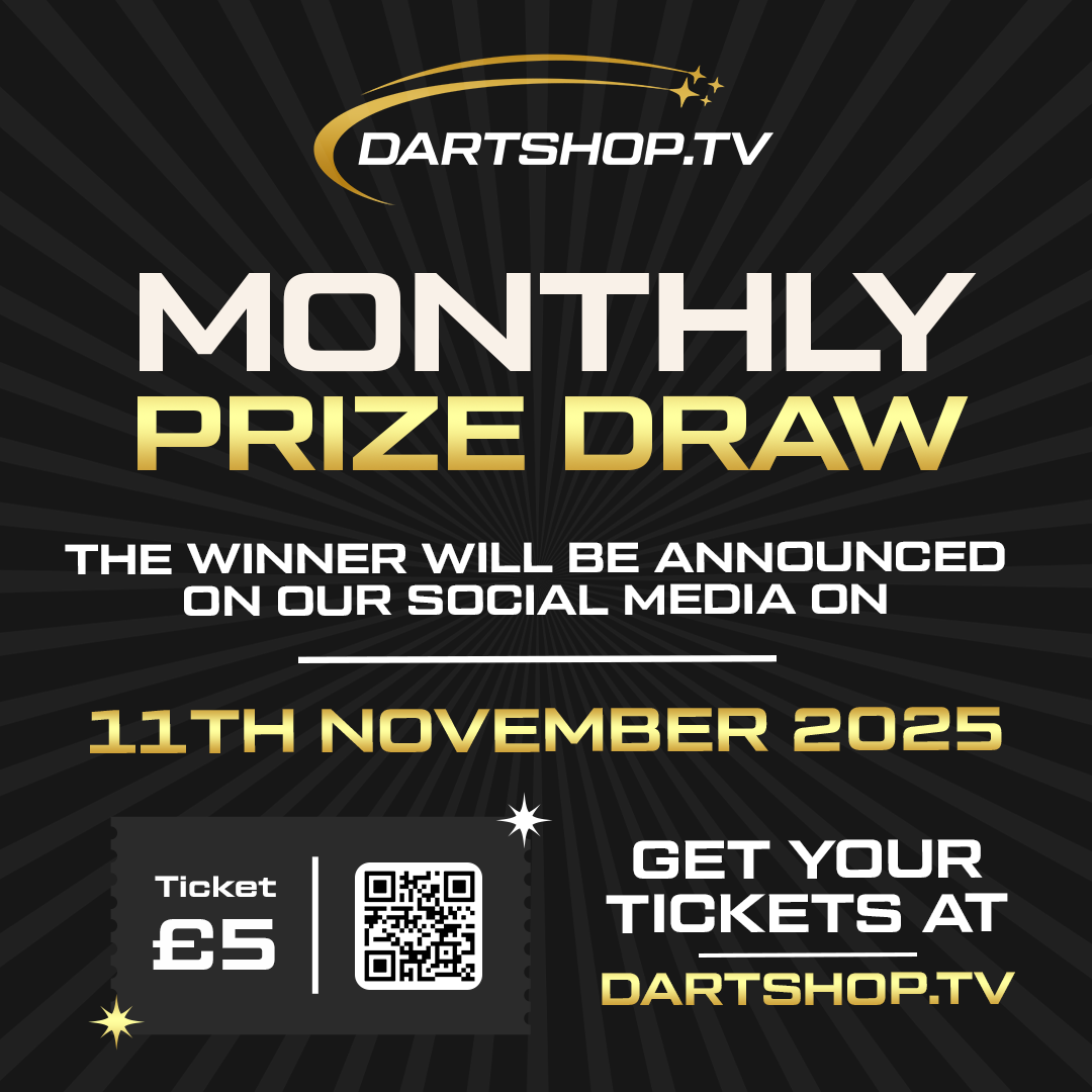 Dartshop Monthly Prize Draw Ticket
