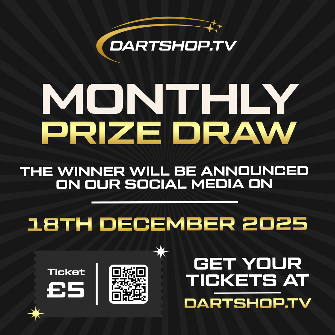 Dartshop Monthly Prize Draw Ticket