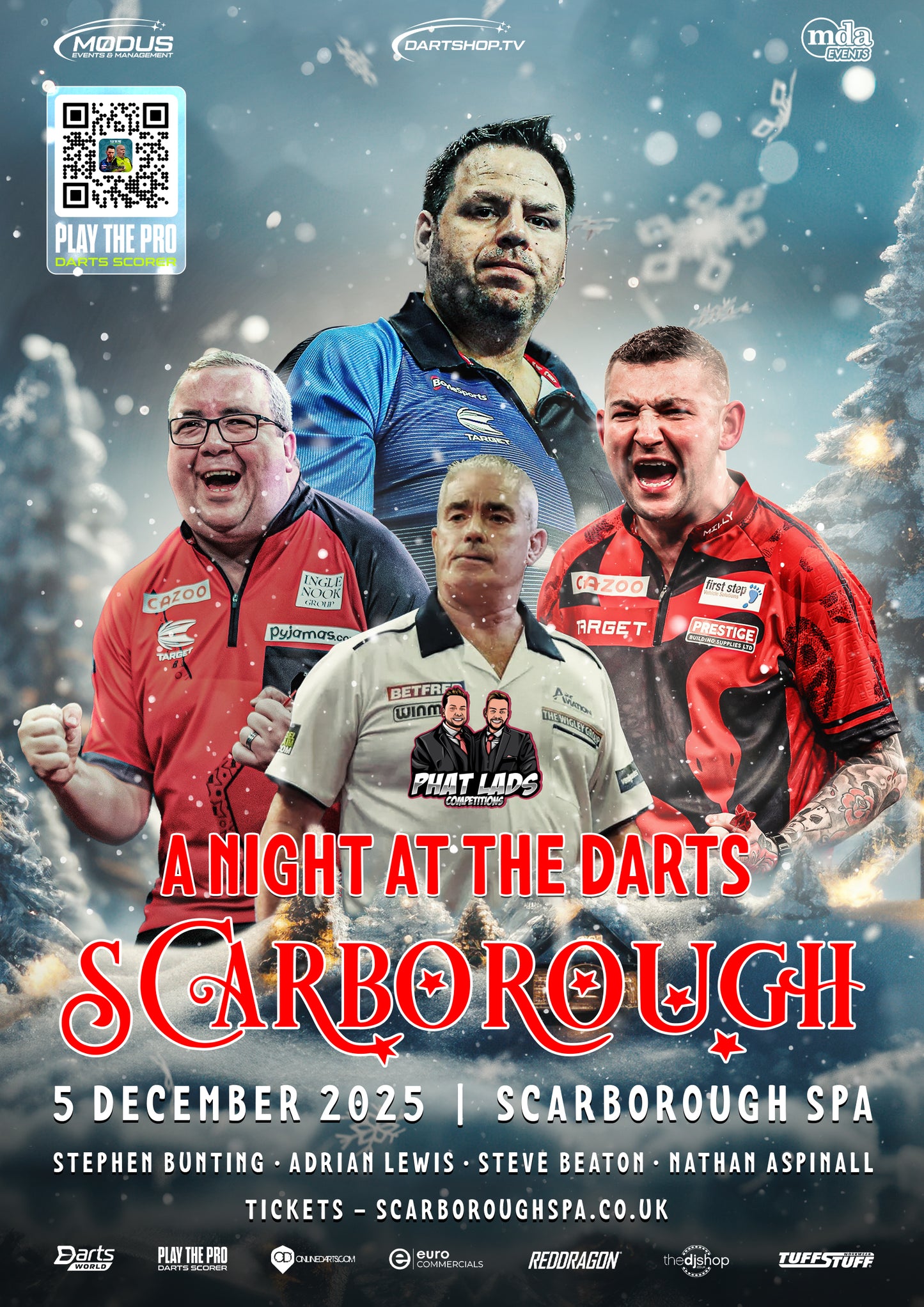A Night At The Darts Scarborough - 5th December 2025