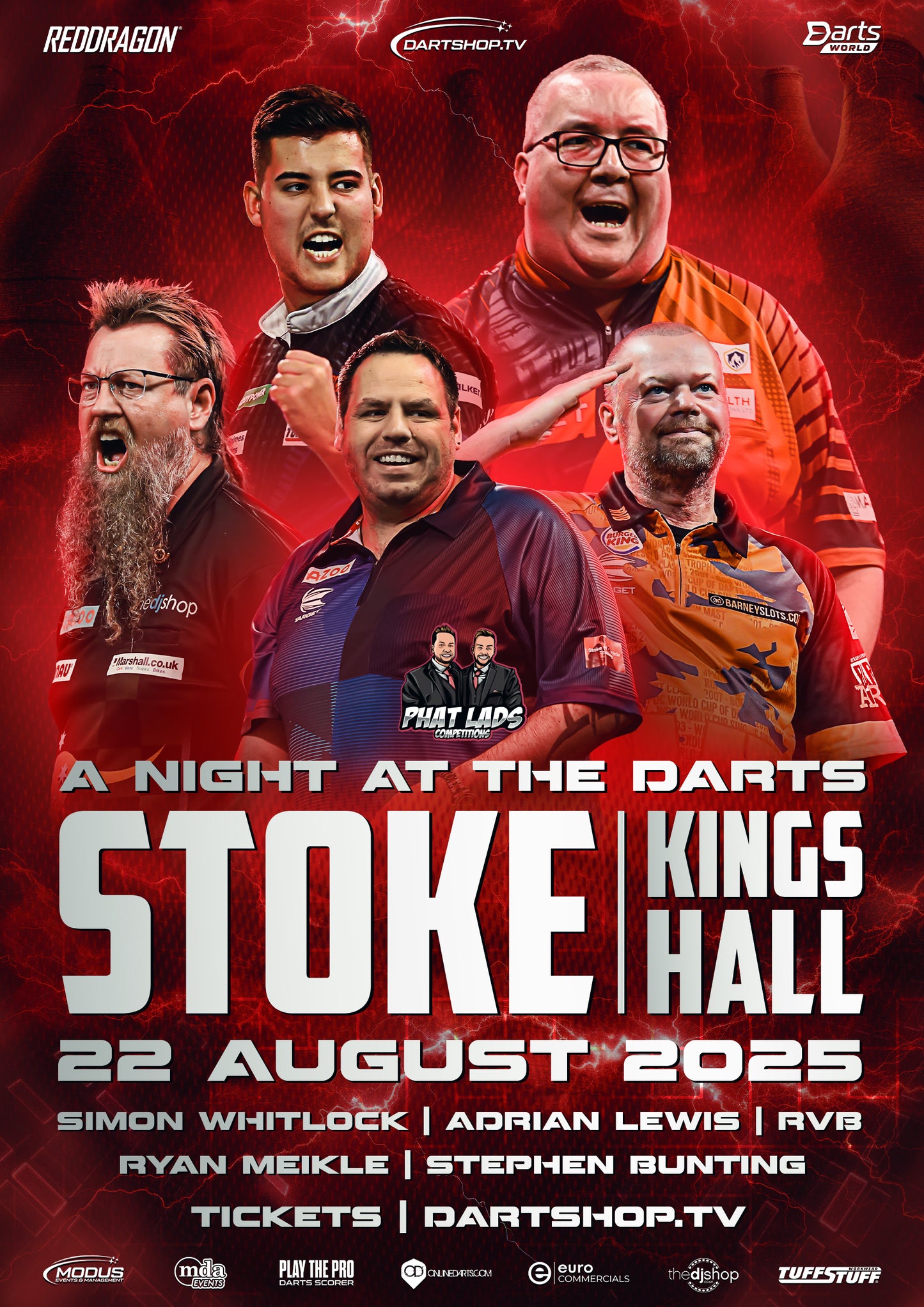 A Night at the Darts Stoke – 22nd August 2025