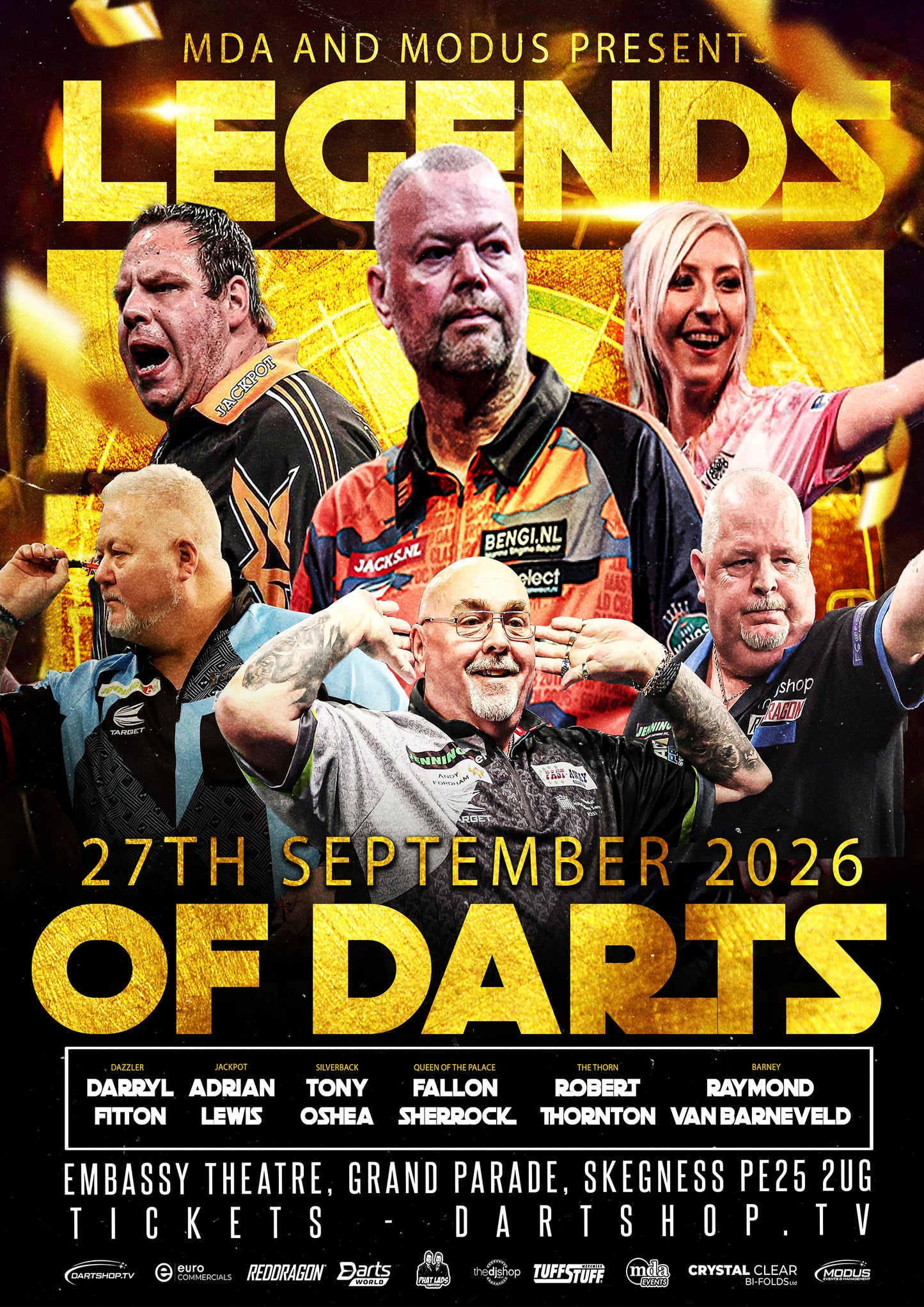 Skegness Legends 2026 - 27th September 2026