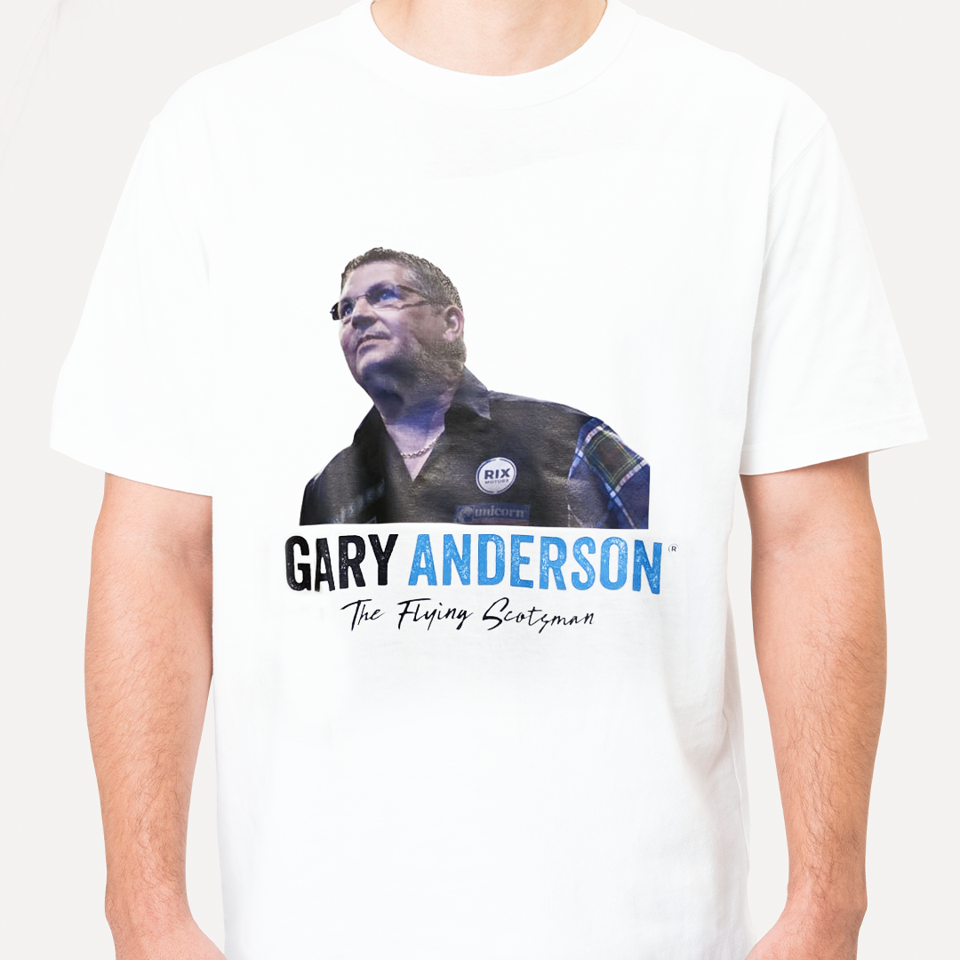 Gary Anderson White T-Shirt