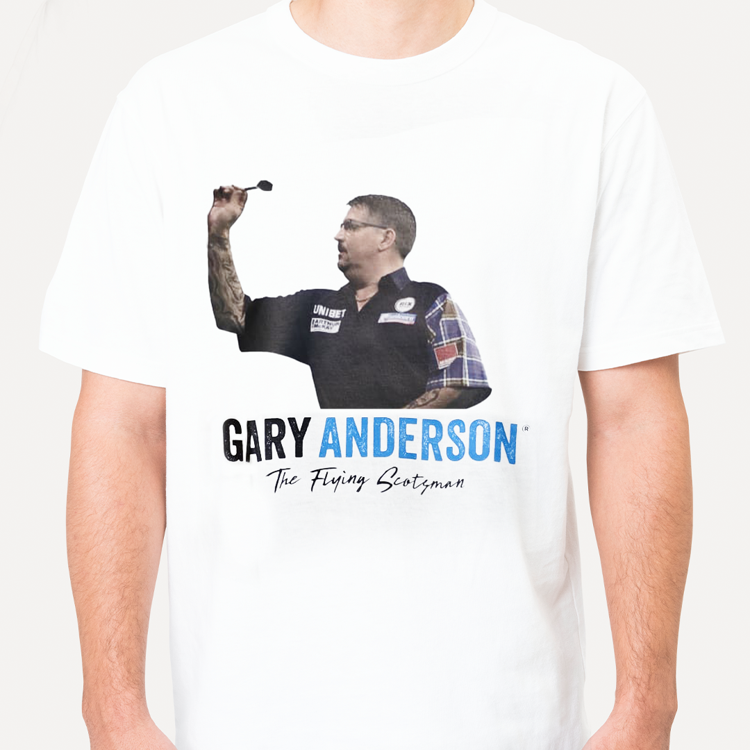 Gary Anderson White T-Shirt