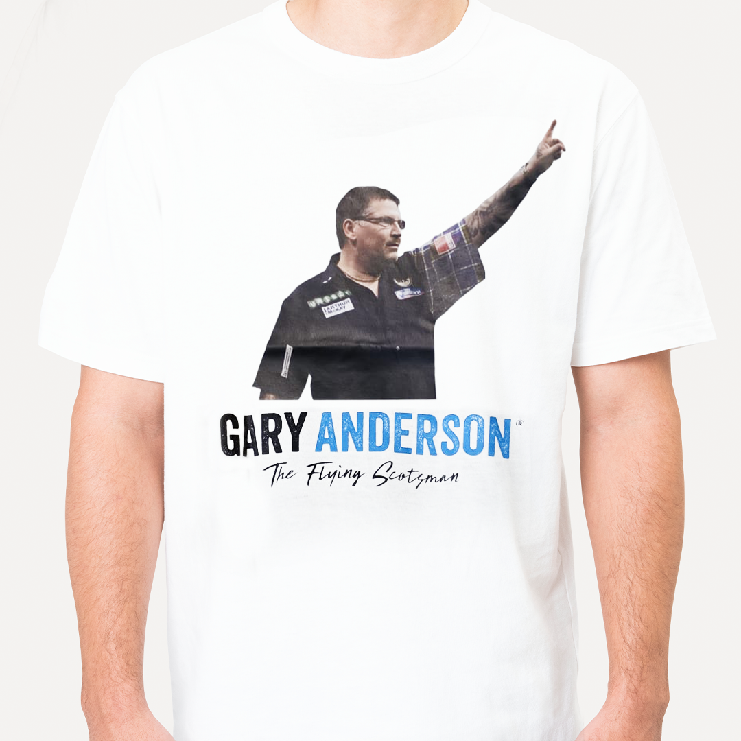 Gary Anderson White T-Shirt