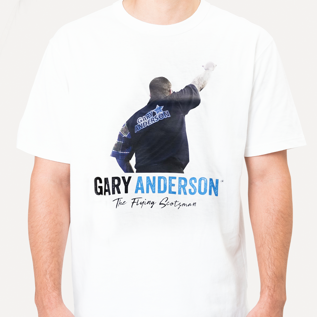 Gary Anderson White T-Shirt