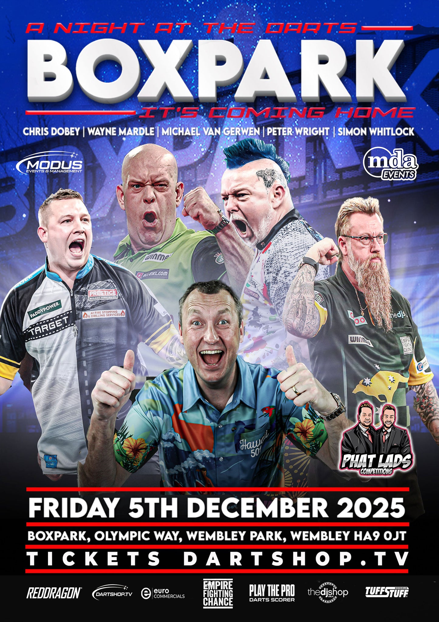 A Night at the Darts Wembley - 5th December 2025