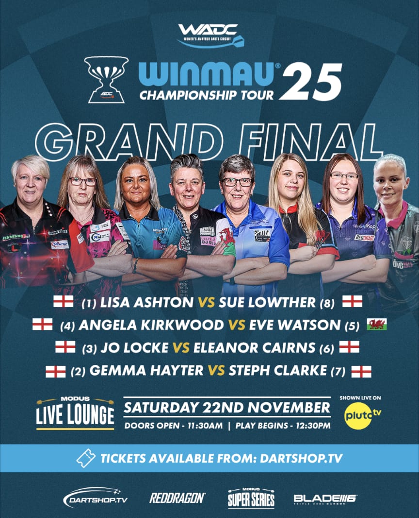 WADC Tour Final & Modus Super Series Week 12 Finals - 22nd November 2025