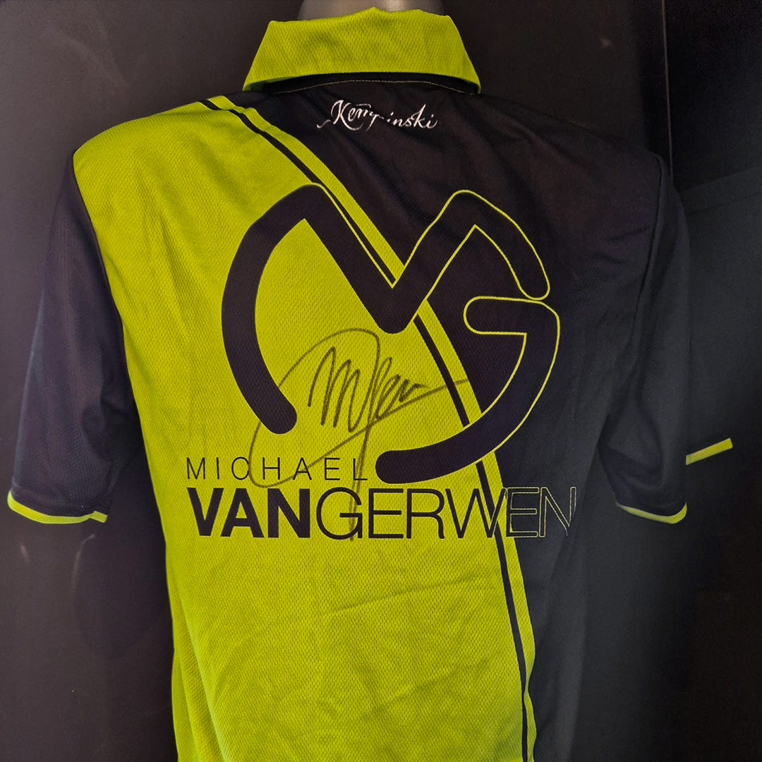 Michael Van Gerwen Signed Match Replica Shirt