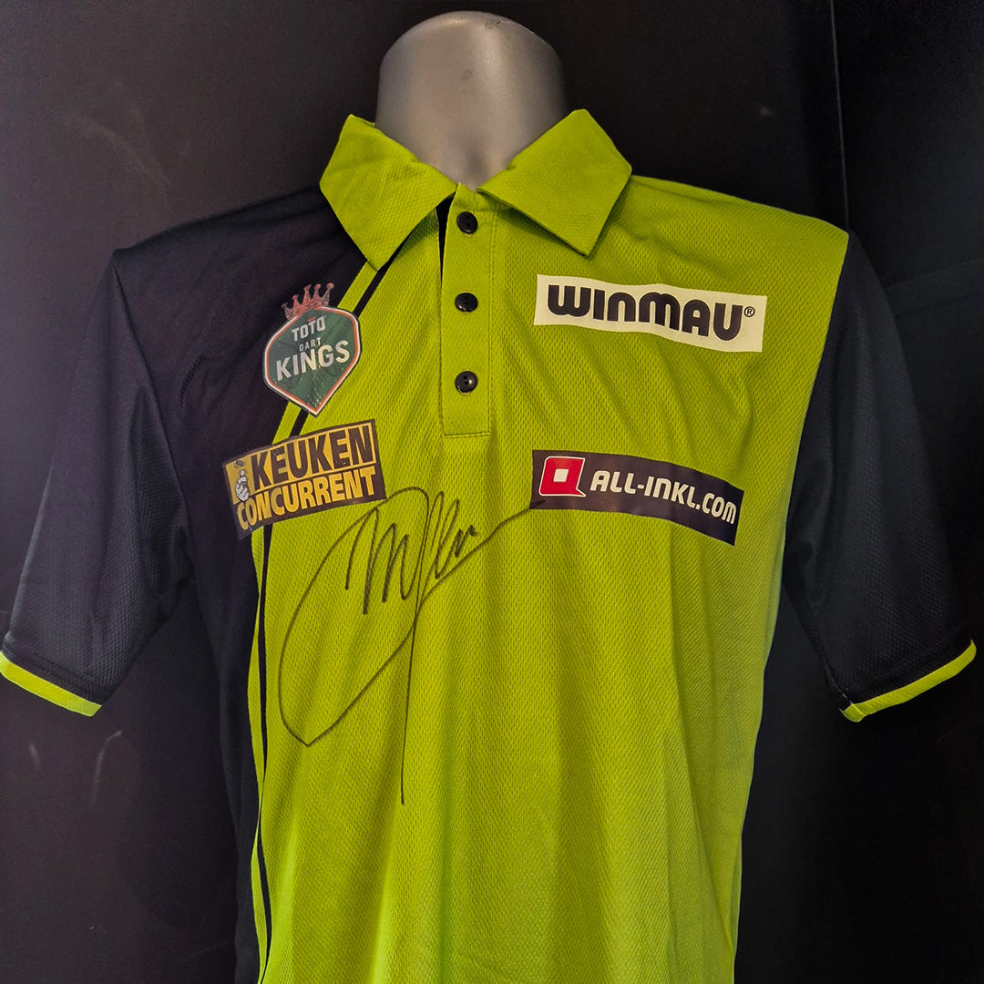 Michael Van Gerwen Signed Match Replica Shirt