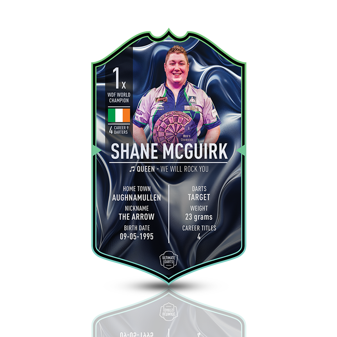 Shane McGuirk Signed Ultimate Card