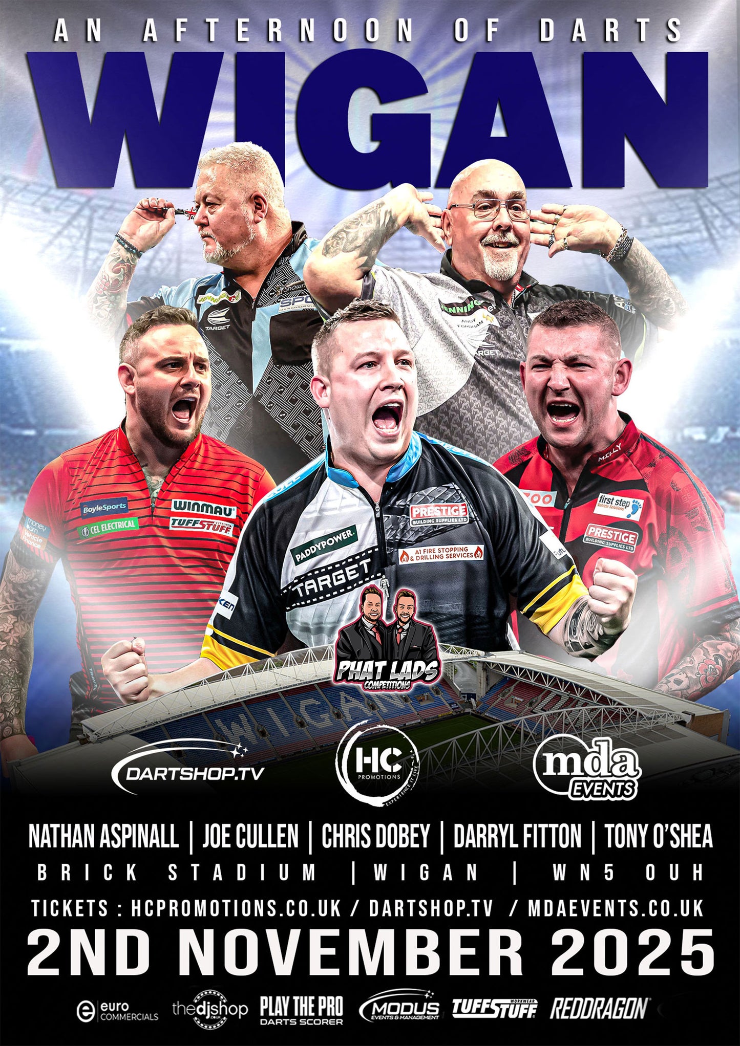 An Afternoon at the Darts Wigan - 2nd November 2025