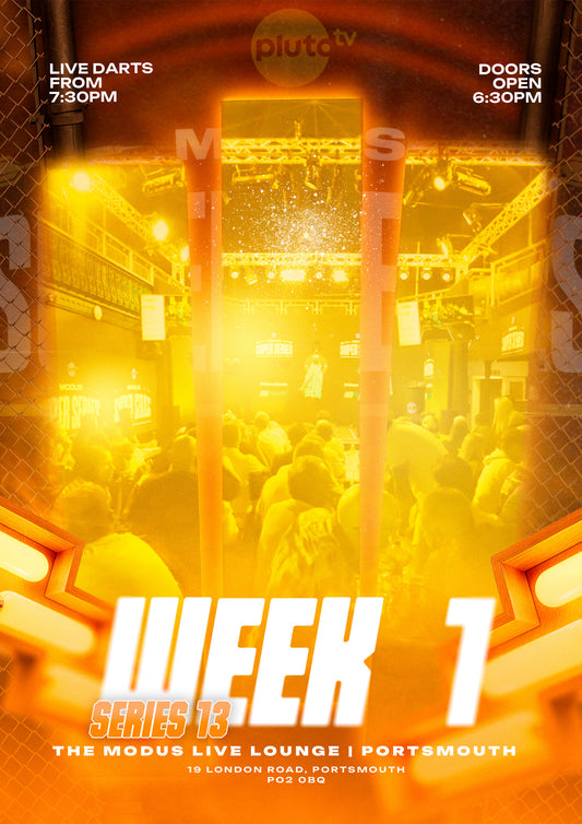 MODUS SUPER SERIES, SERIES 13 WEEK 1: 24th January 2026