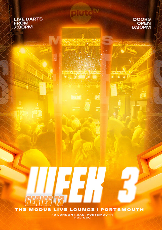 MODUS SUPER SERIES, SERIES 13 WEEK 3: 7th February 2026