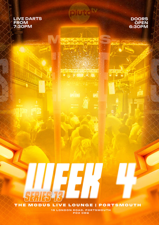 MODUS SUPER SERIES, SERIES 13 WEEK 4: 14th February 2026