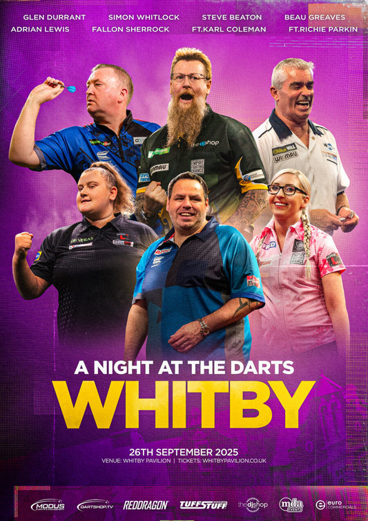 A Night at the Darts Whitby - 26th September 2025