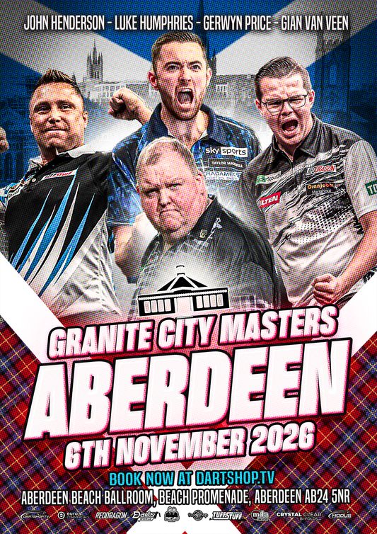 A Night at the Darts Aberdeen - 6th November 2026