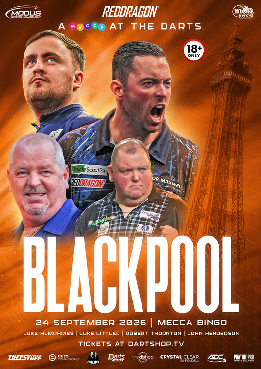 A Mecca Night at the Darts Blackpool - 24th September 2026
