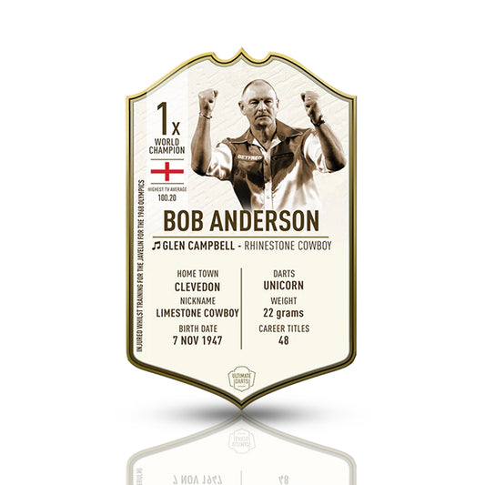 Bob Anderson Signed Ultimate Card