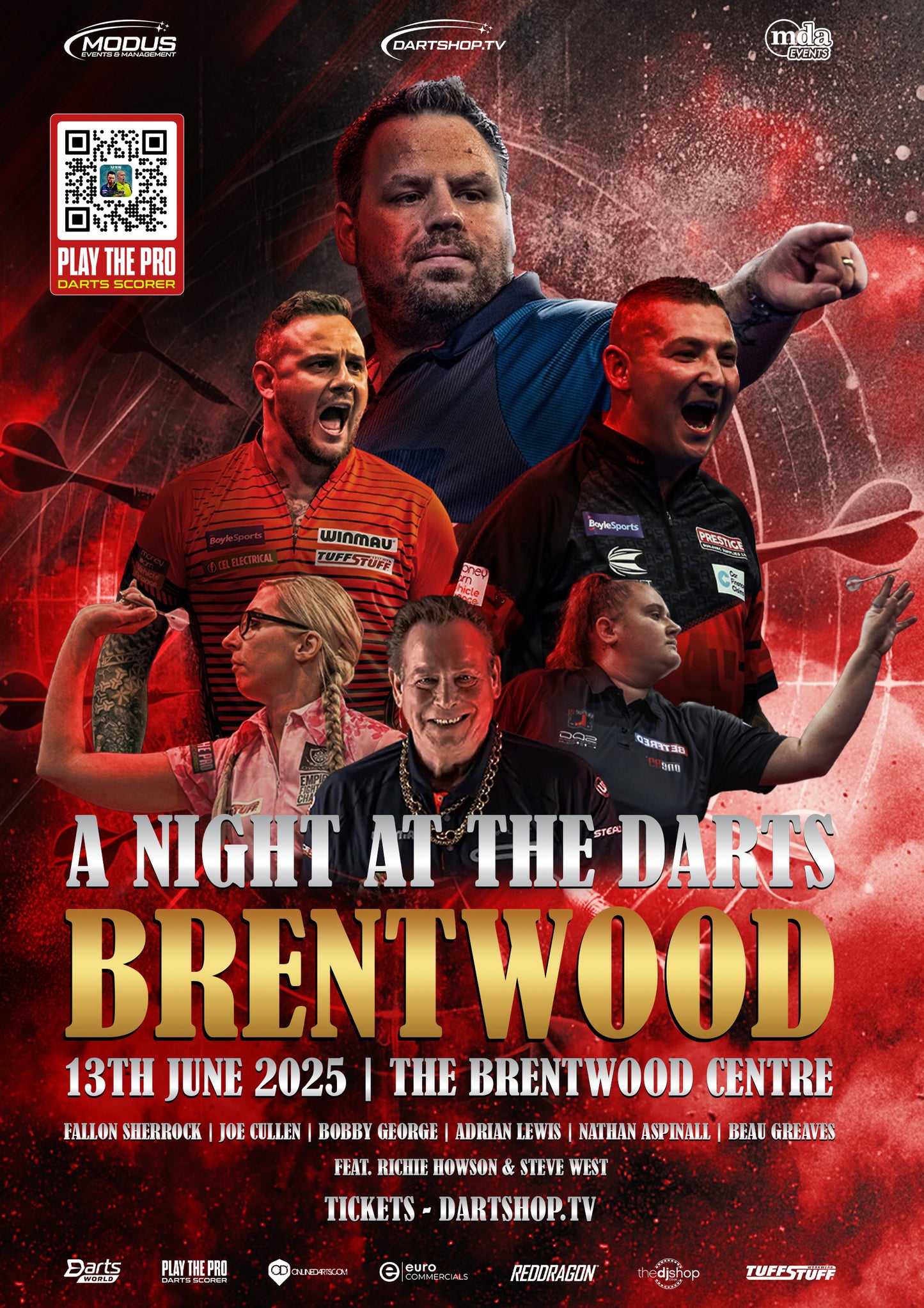 A Night at the Darts Brentwood - 13th June 2025