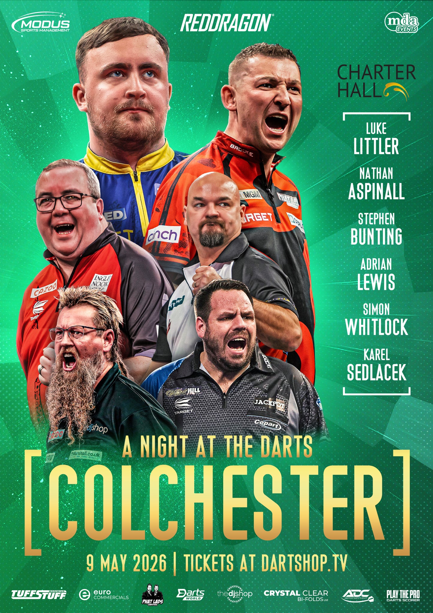 A Night at the Darts Colchester - 9th May 2026