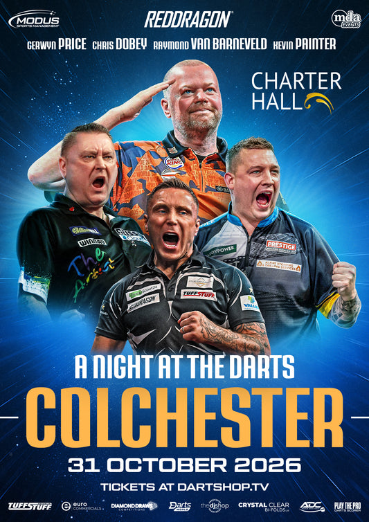 Sun Club A Night at the Darts Colchester - 31st October 2026