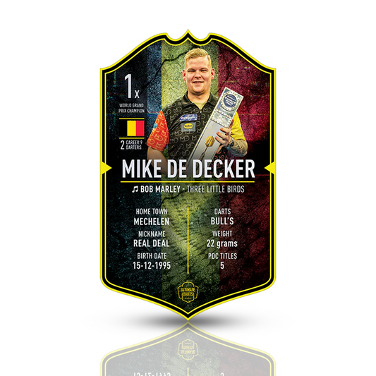 Mike De Decker Signed Ultimate Card