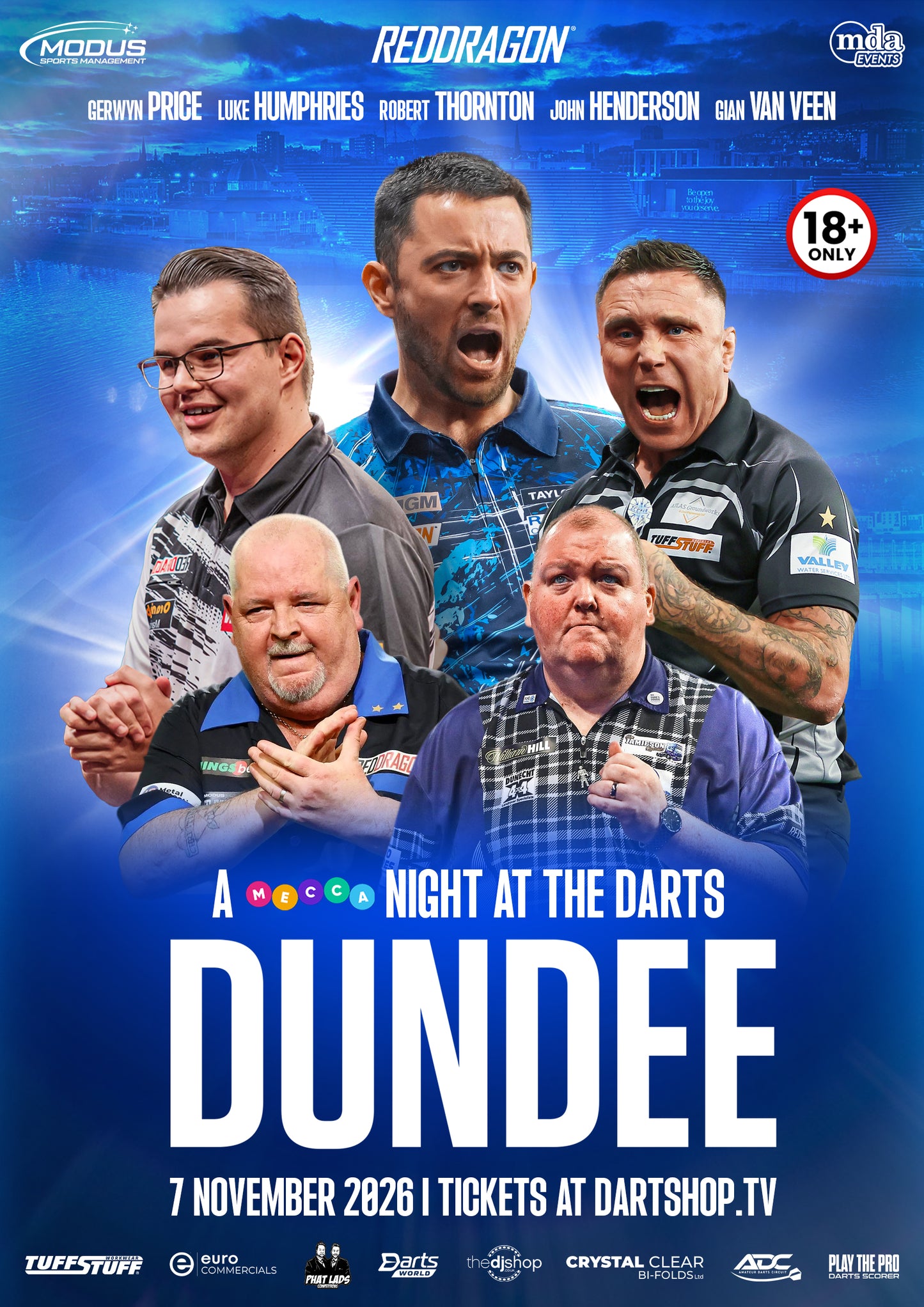 A Mecca Night at the Darts Dundee - 7th November 2026