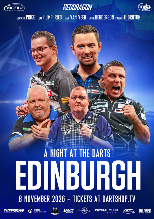 A Night at the Darts Edinburgh - 8th November 2026