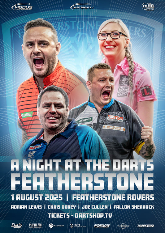 A Night at the Darts Featherstone – 1st August 2025