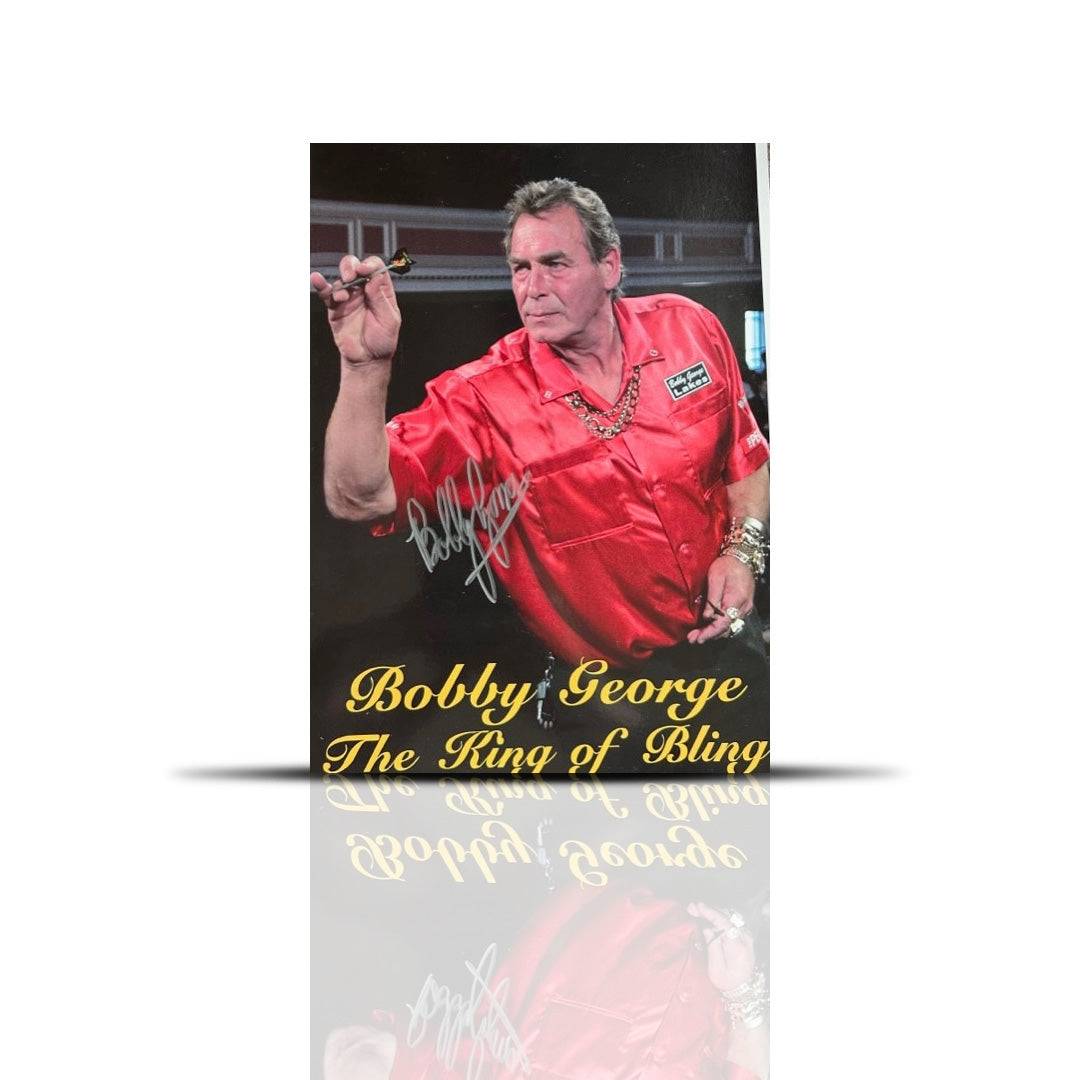 Bobby George Signed Photo.