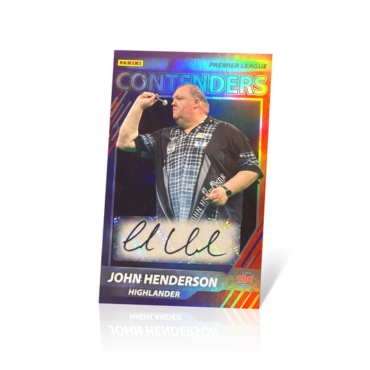 John Henderson Autographed Trading Card