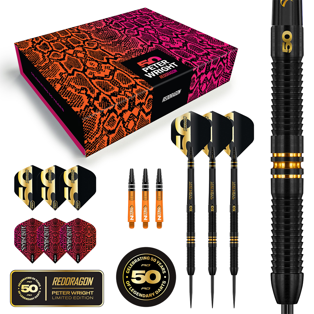 Peter Wright 50 Year Edition Darts