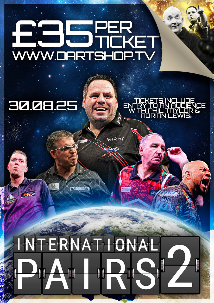 International Pairs 2 Finals | An Audience with Phil Taylor & Adrian Lewis - 30th August 2025