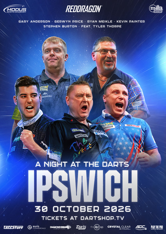 A Night at the Darts Ipswich - 30th October 2026