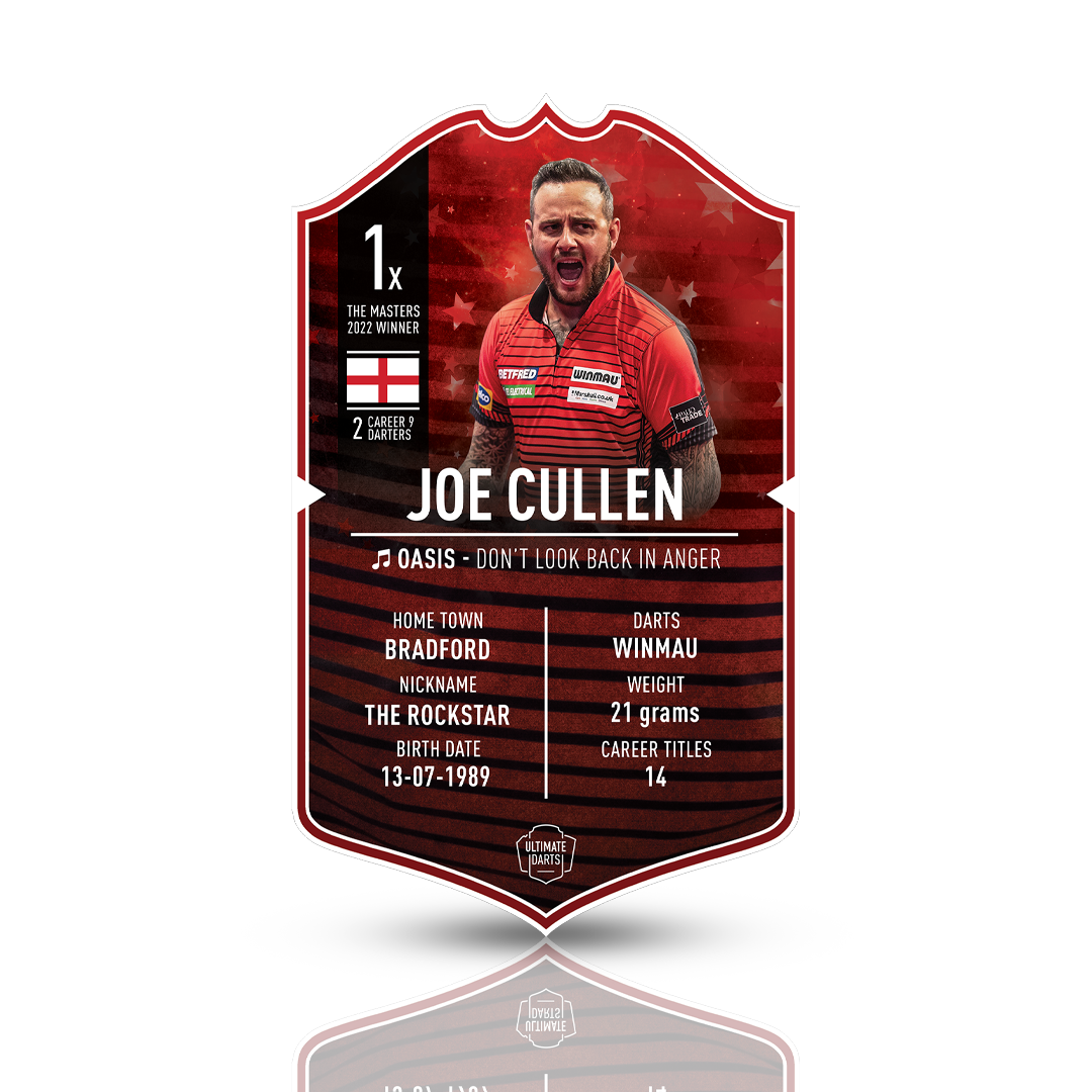 Joe Cullen Signed Ultimate Card