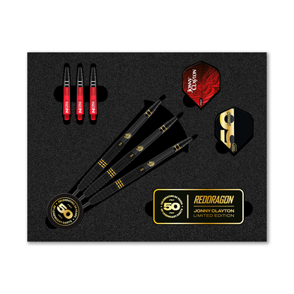 Jonny Clayton Signed 50 Year Edition Darts