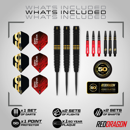 Jonny Clayton Signed 50 Year Edition Darts