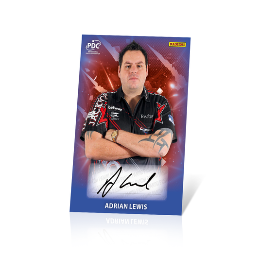 Adrian Lewis Autographed Trading Card