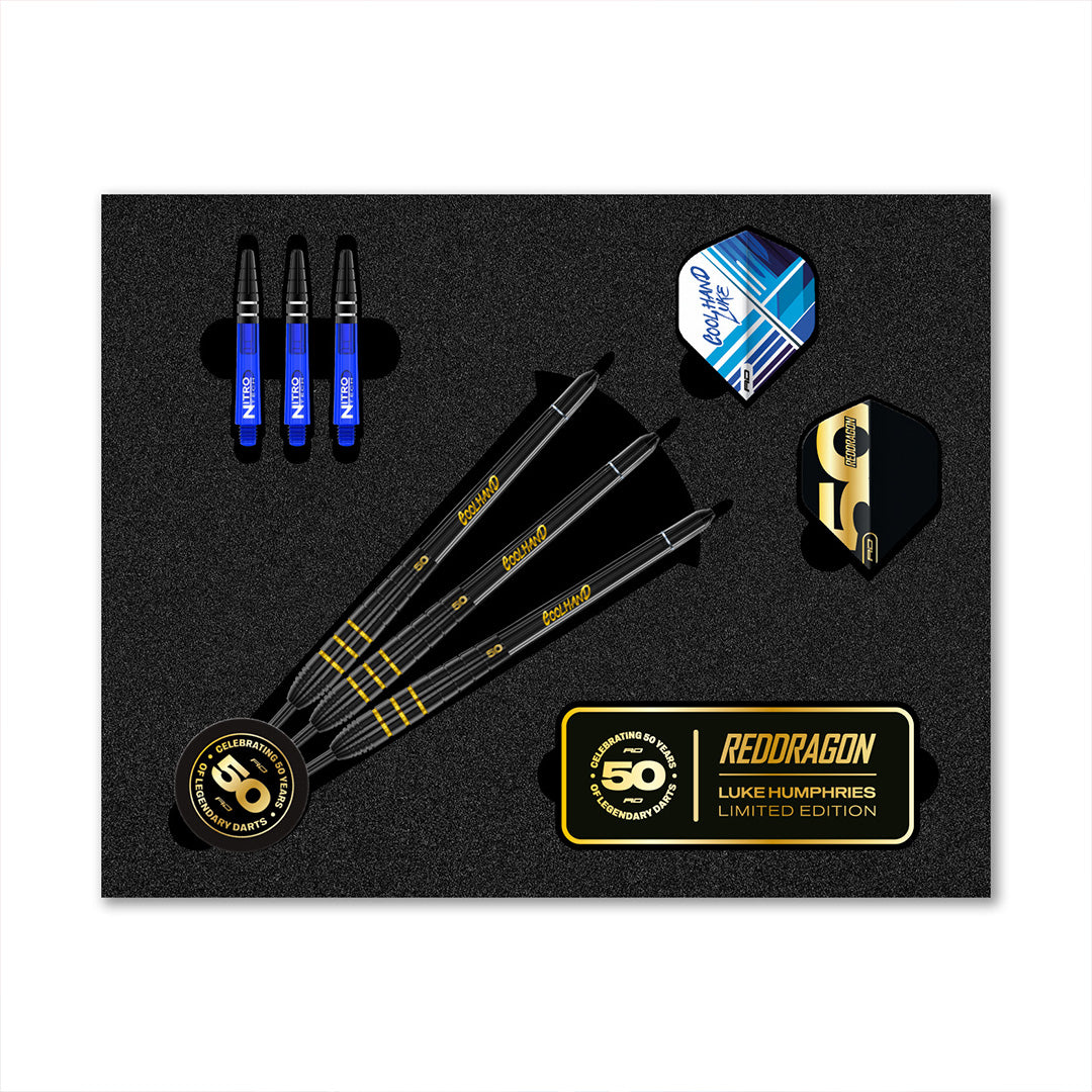 Luke Humphries - 50 Years Signed Limited Edition Darts