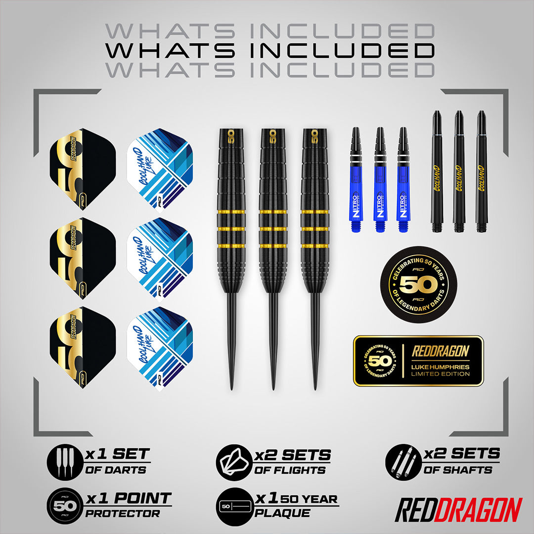 Luke Humphries - 50 Years Signed Limited Edition Darts