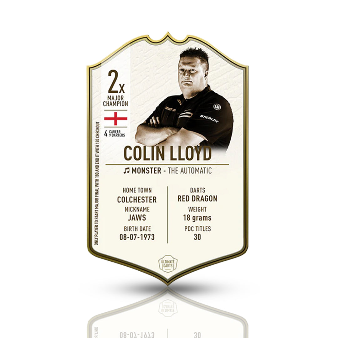 Colin Lloyd Signed Ultimate Card